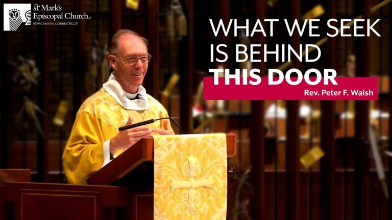 04.30.23 “Door Sunday” | Rev. Peter F. Walsh