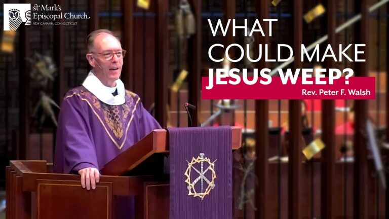 03.26.23 “The Emotional Christ” | Rev. Peter F. Walsh