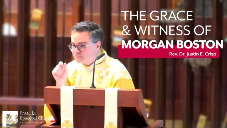 “Joy Without End: A Sermon for the Funeral of Morgan Hickman Boston” | Rev. Dr. Justin E. Crisp